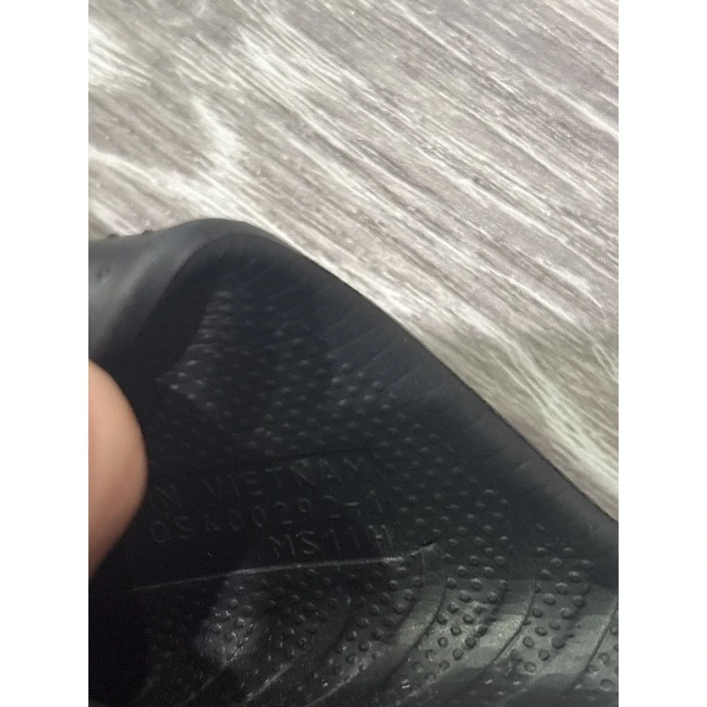 Nike Jordan Post Slides Sandals Mens 11 Triple Black Foam Comfort Slip On 400292